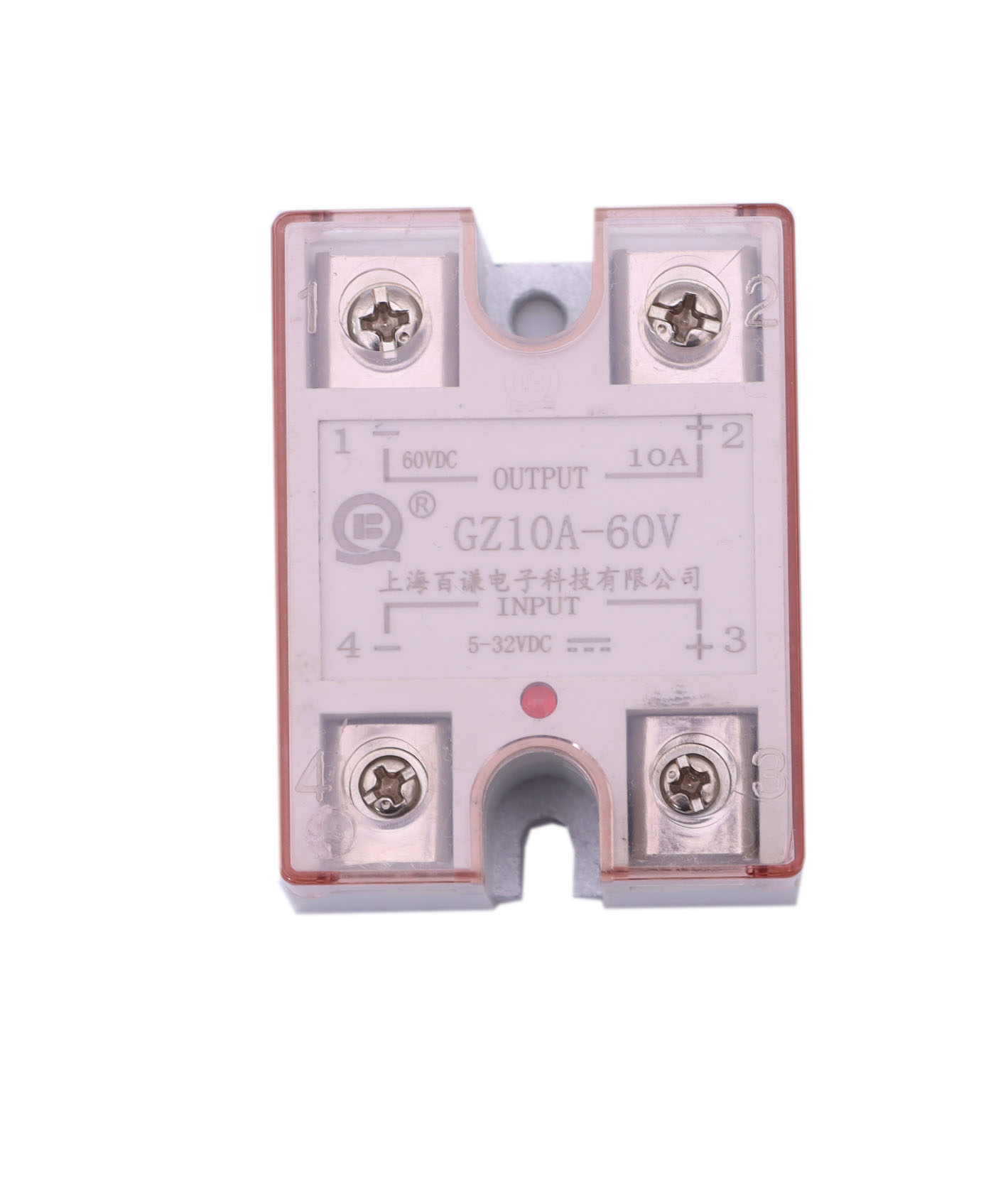单相固态继电器GZ10A-60V直流控制直流